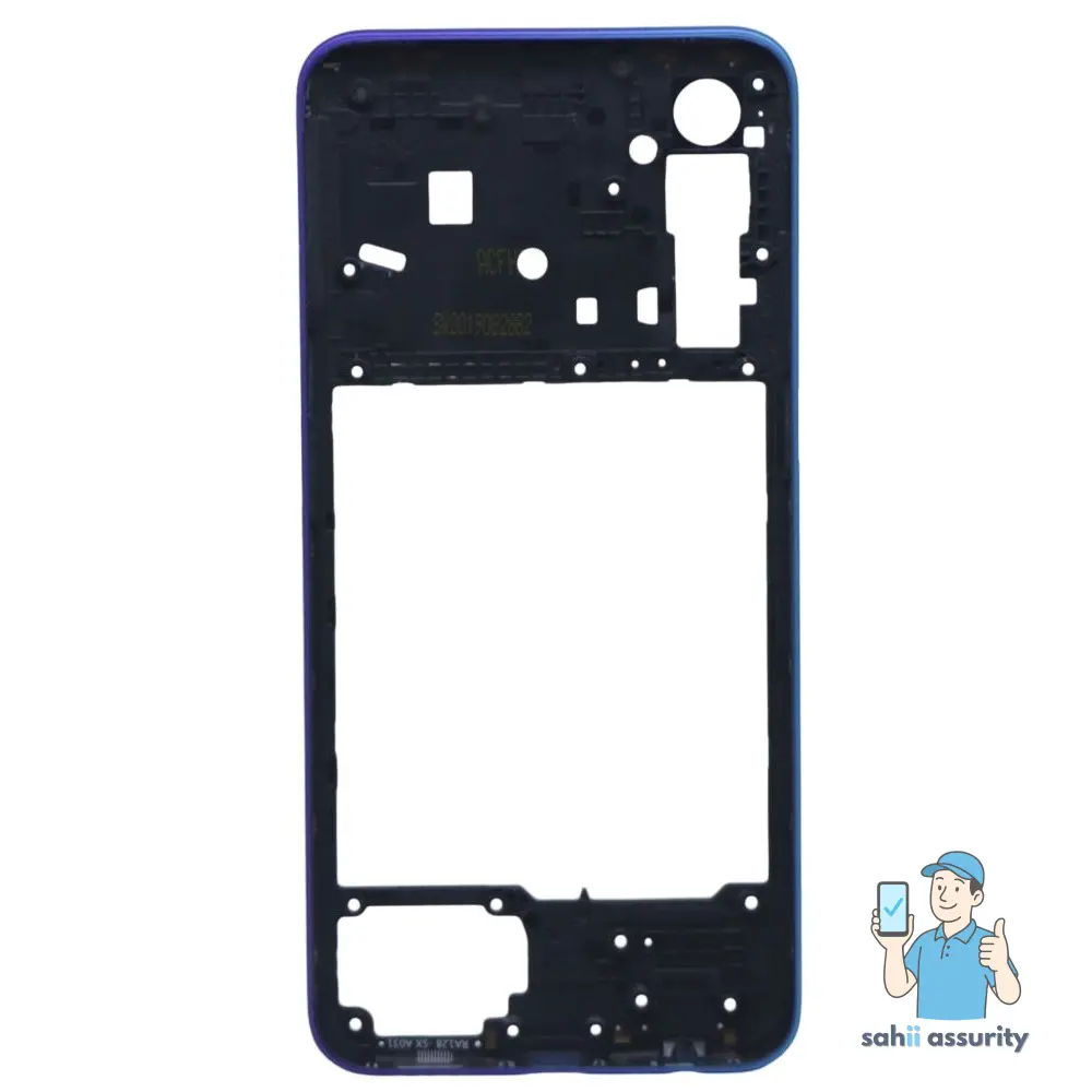 Middle Frame Ring Only for Realme XT Blue thumbnail